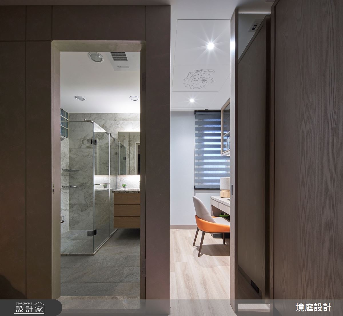 80坪毛胚屋＿混搭風臥室浴室案例圖片＿境庭室內裝修工程有限公司＿境庭_46之53