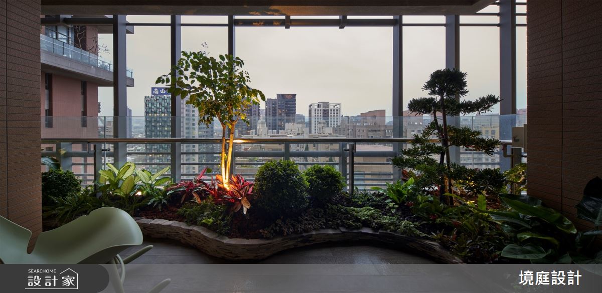 80坪毛胚屋＿混搭風陽台案例圖片＿境庭室內裝修工程有限公司＿境庭_46之56