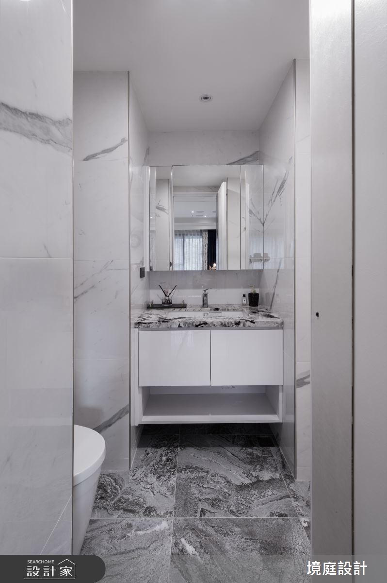 40坪毛胚屋＿現代風浴室案例圖片＿境庭室內裝修工程有限公司＿境庭_47之40