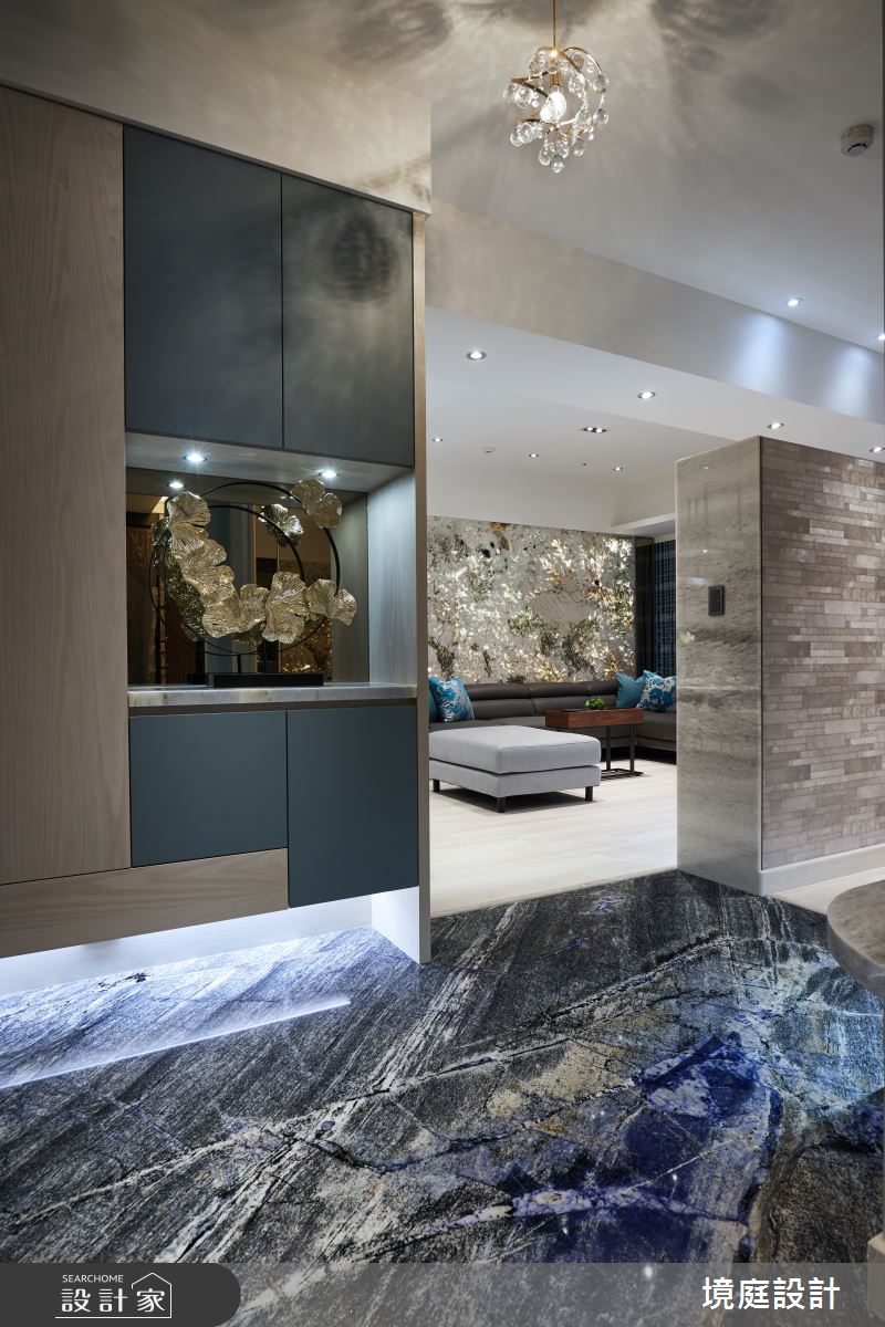30坪毛胚屋＿混搭風玄關客廳案例圖片＿境庭室內裝修工程有限公司＿境庭_48之1