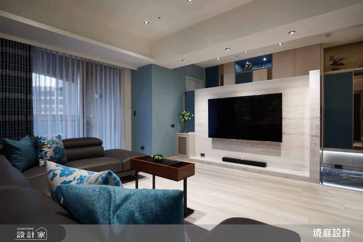 30坪毛胚屋＿混搭風客廳案例圖片＿境庭室內裝修工程有限公司＿境庭_48之6