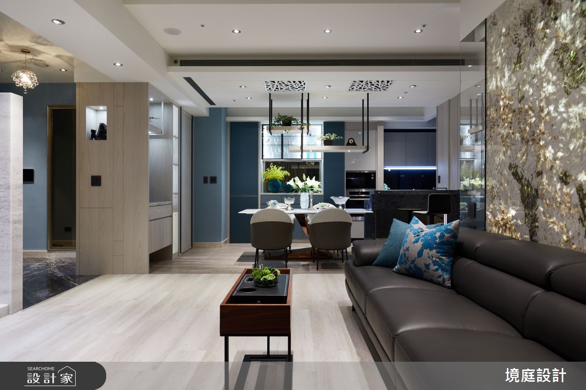 30坪毛胚屋＿混搭風客廳餐廳案例圖片＿境庭室內裝修工程有限公司＿境庭_48之10