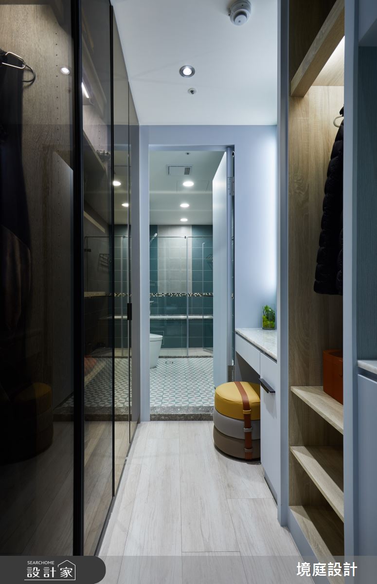 30坪毛胚屋＿混搭風更衣間浴室案例圖片＿境庭室內裝修工程有限公司＿境庭_48之30