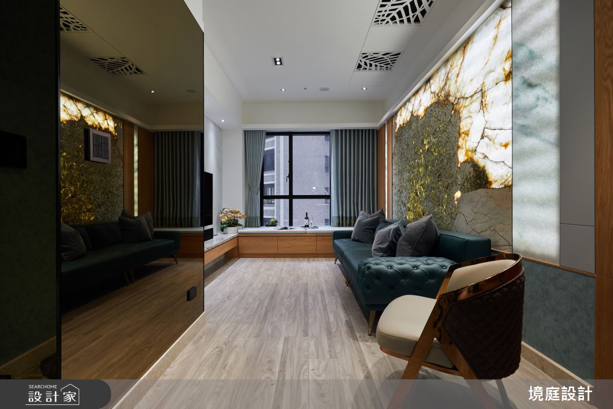 30坪毛胚屋＿鄉村風客廳案例圖片＿境庭室內裝修工程有限公司＿境庭_49之6