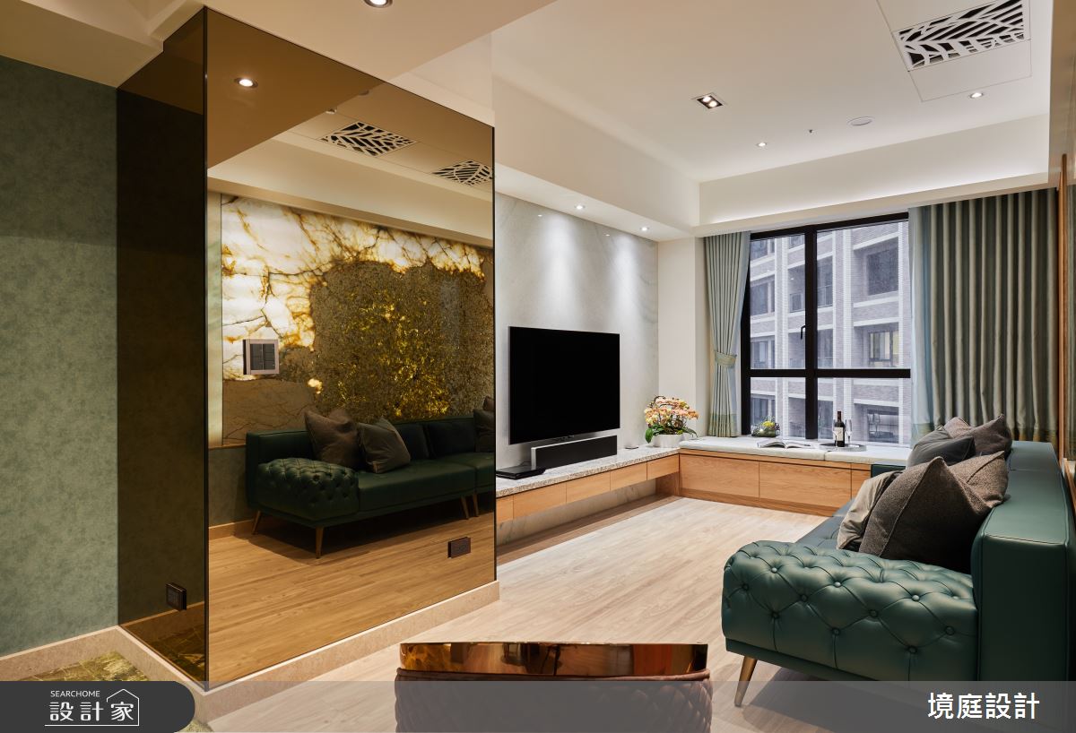 30坪毛胚屋＿鄉村風客廳案例圖片＿境庭室內裝修工程有限公司＿境庭_49之8