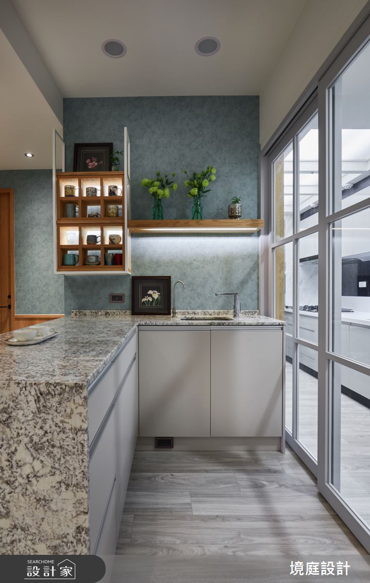 30坪毛胚屋＿鄉村風吧檯案例圖片＿境庭室內裝修工程有限公司＿境庭_49之24