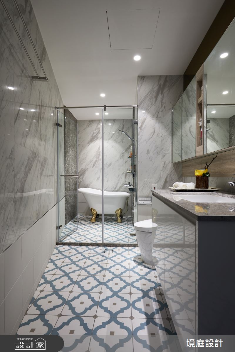 30坪毛胚屋＿鄉村風浴室案例圖片＿境庭室內裝修工程有限公司＿境庭_49之31