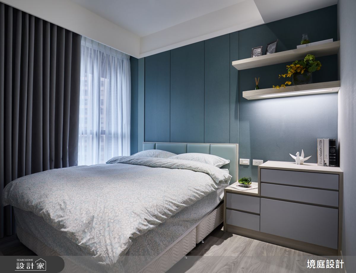 30坪毛胚屋＿鄉村風臥室案例圖片＿境庭室內裝修工程有限公司＿境庭_49之33