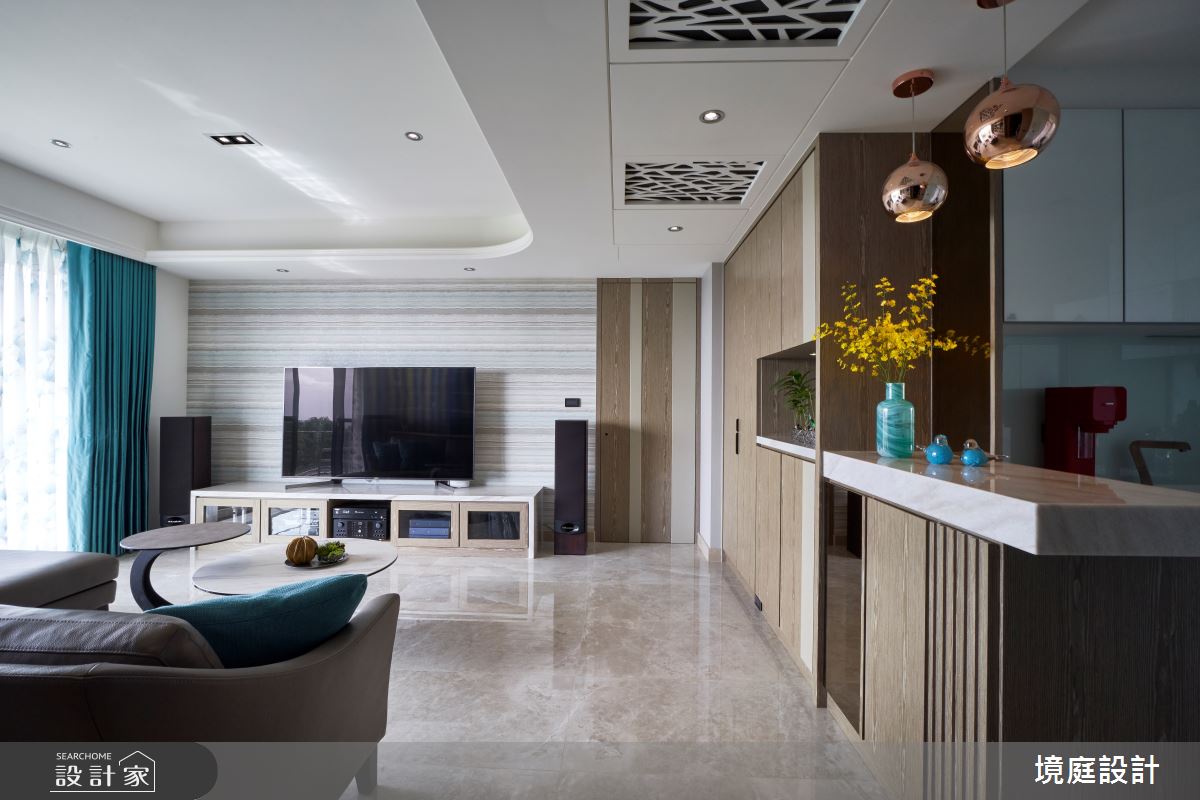 110坪老屋(16~30年)＿混搭風客廳案例圖片＿境庭室內裝修工程有限公司＿境庭_50之16