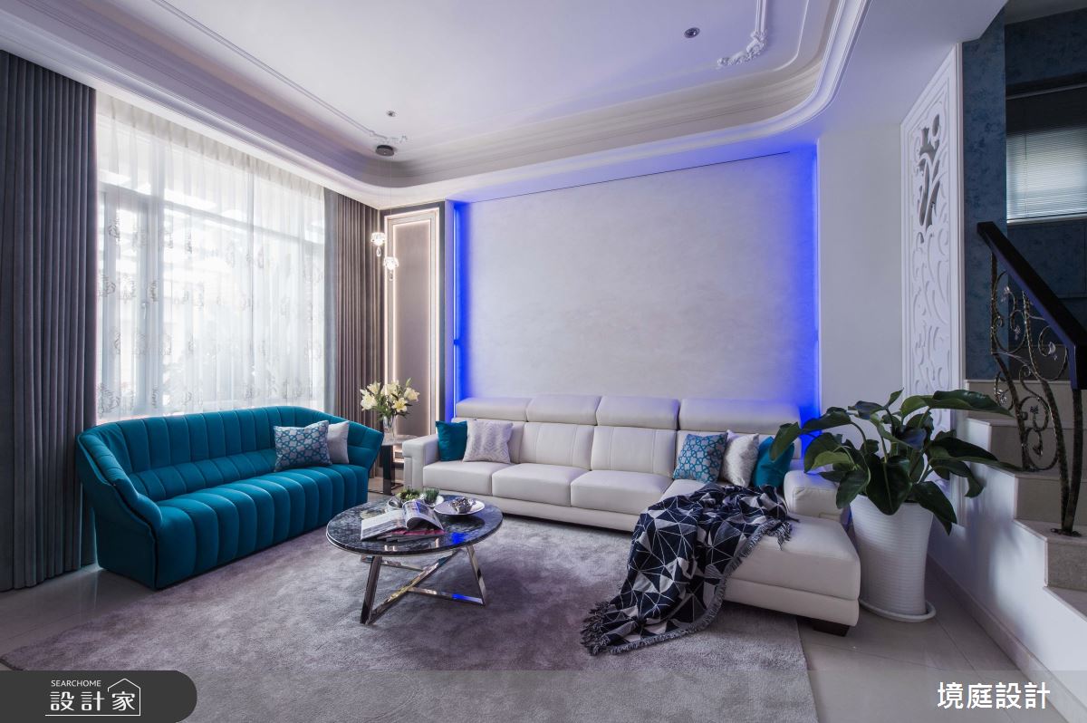 150坪老屋(16~30年)＿新古典客廳案例圖片＿境庭室內裝修工程有限公司＿境庭_51之7