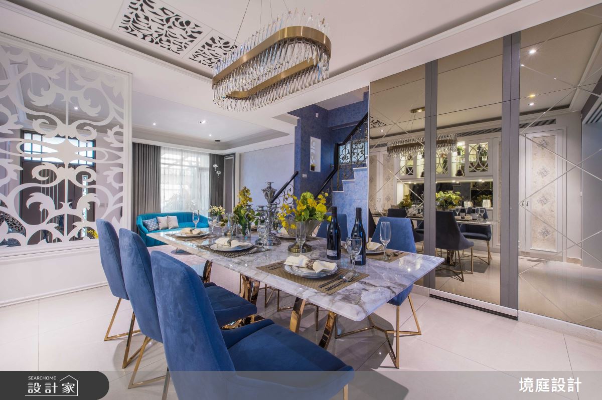 150坪老屋(16~30年)＿新古典餐廳案例圖片＿境庭室內裝修工程有限公司＿境庭_51之18