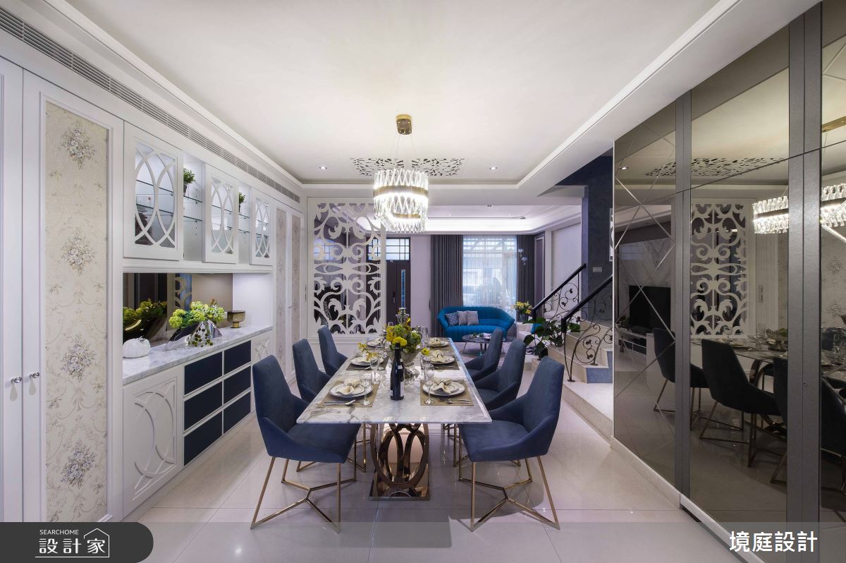 150坪老屋(16~30年)＿新古典餐廳案例圖片＿境庭室內裝修工程有限公司＿境庭_51之19