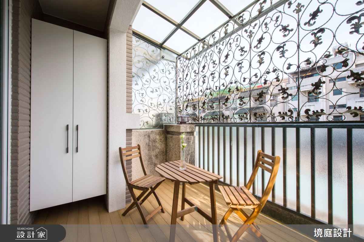 150坪老屋(16~30年)＿新古典陽台案例圖片＿境庭室內裝修工程有限公司＿境庭_51之36