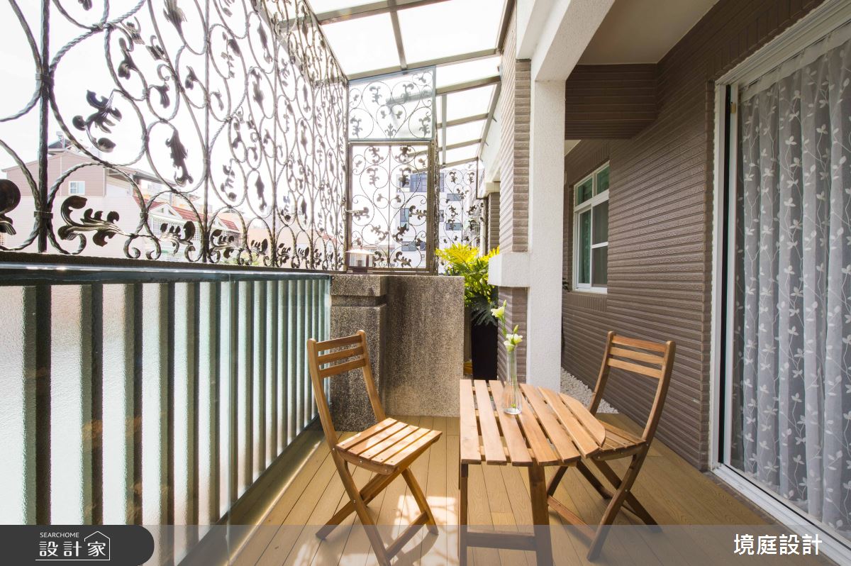 150坪老屋(16~30年)＿新古典陽台案例圖片＿境庭室內裝修工程有限公司＿境庭_51之37