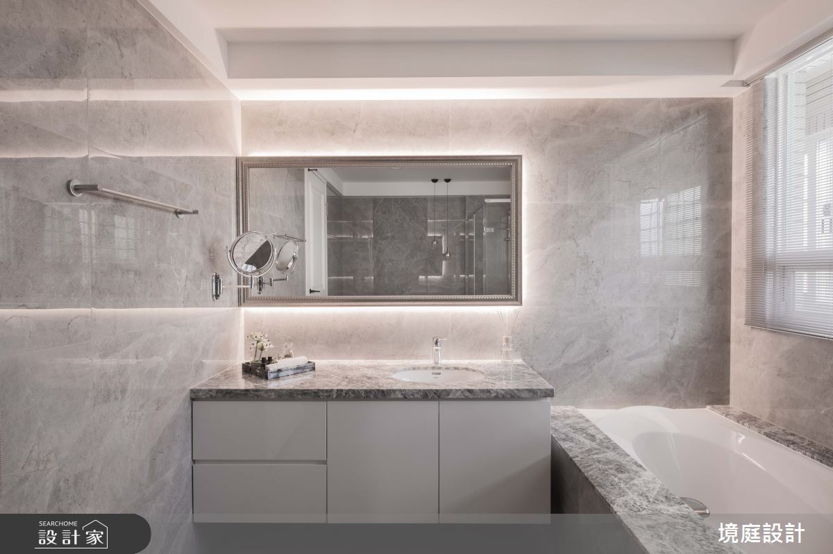 150坪老屋(16~30年)＿新古典浴室案例圖片＿境庭室內裝修工程有限公司＿境庭_51之39