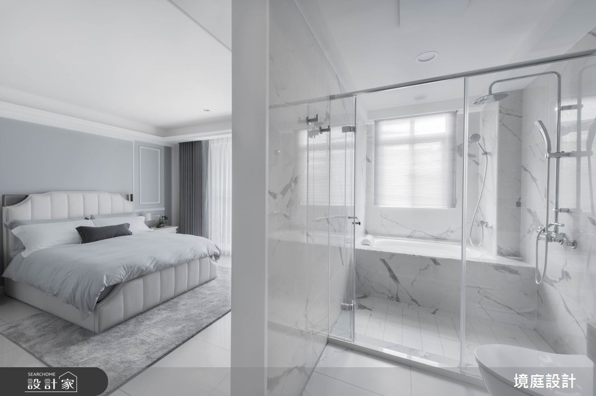 150坪老屋(16~30年)＿新古典臥室浴室案例圖片＿境庭室內裝修工程有限公司＿境庭_51之54