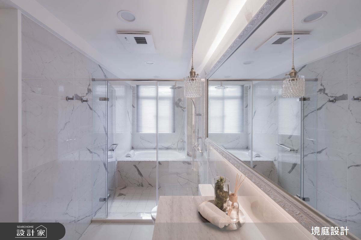 150坪老屋(16~30年)＿新古典浴室案例圖片＿境庭室內裝修工程有限公司＿境庭_51之55