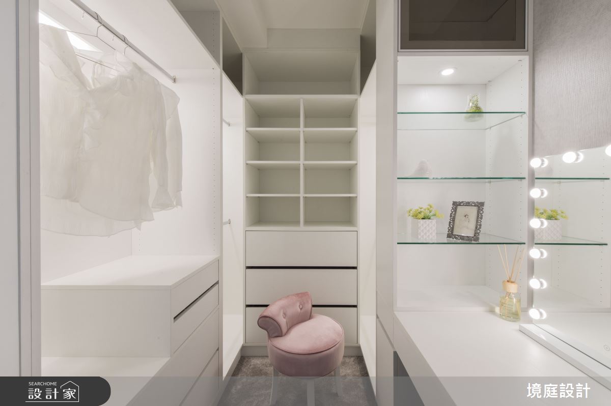 150坪老屋(16~30年)＿新古典更衣間案例圖片＿境庭室內裝修工程有限公司＿境庭_51之52