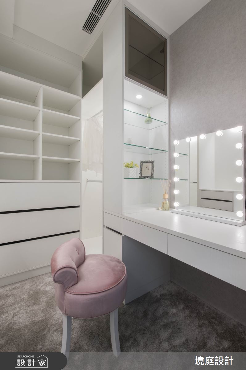 150坪老屋(16~30年)＿新古典更衣間案例圖片＿境庭室內裝修工程有限公司＿境庭_51之53