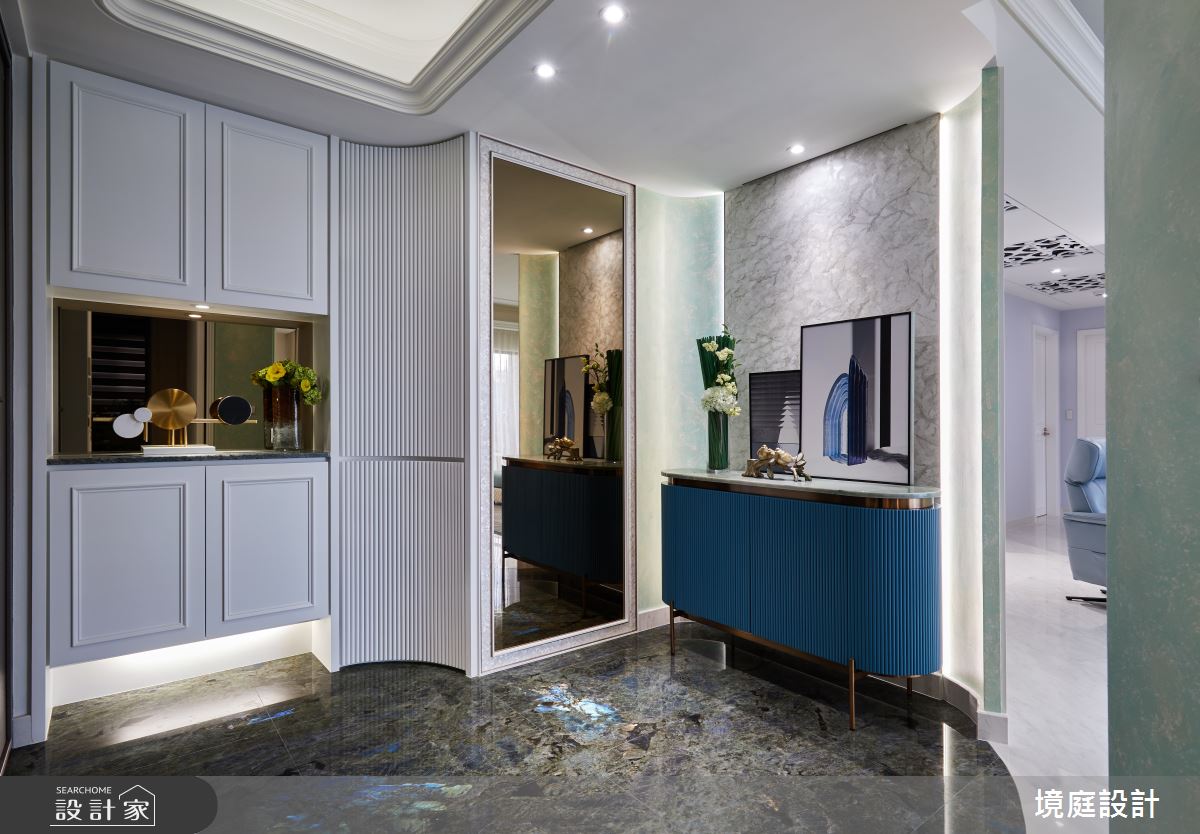 55坪新成屋(5年以下)＿美式風玄關案例圖片＿境庭室內裝修工程有限公司＿境庭_52之1