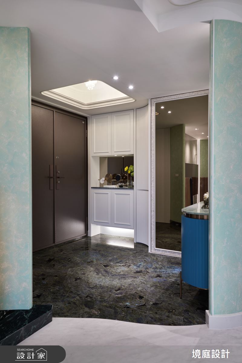 55坪新成屋(5年以下)＿美式風玄關案例圖片＿境庭室內裝修工程有限公司＿境庭_52之2