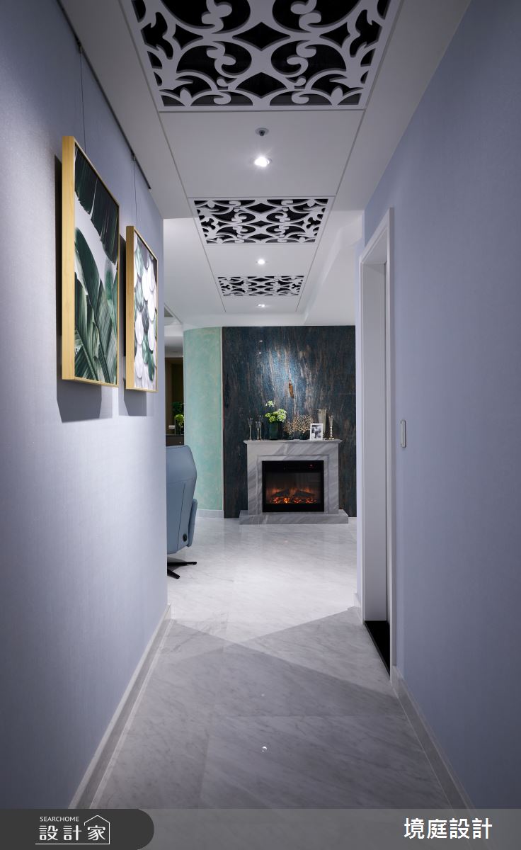 55坪新成屋(5年以下)＿美式風走廊案例圖片＿境庭室內裝修工程有限公司＿境庭_52之18