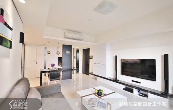 30坪新成屋(5年以下)＿現代風玄關客廳案例圖片＿大秝空間設計/建築規劃＿劉映辰_02之3