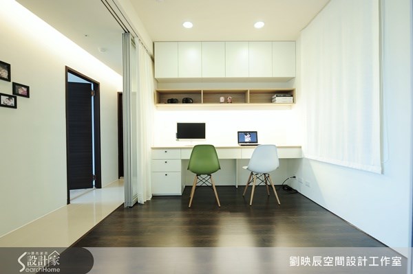 30坪新成屋(5年以下)＿北歐風書房案例圖片＿大秝空間設計/建築規劃＿劉映辰_04之8