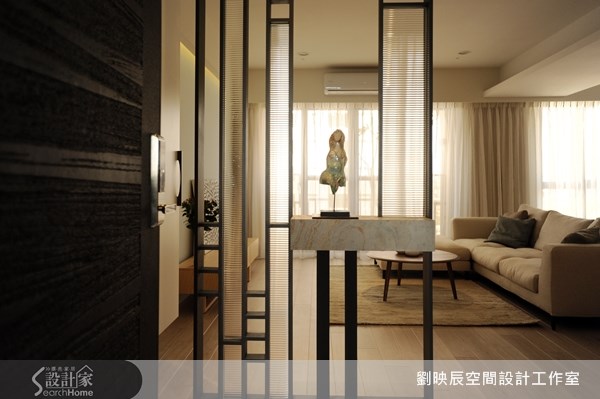 40坪新成屋(5年以下)＿休閒風玄關客廳案例圖片＿大秝空間設計/建築規劃＿劉映辰_07之10