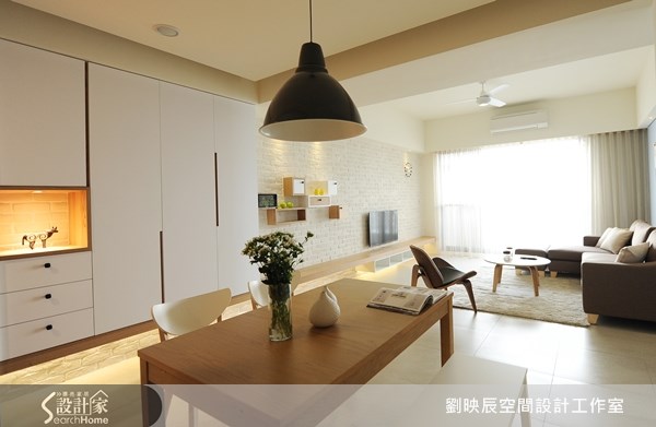 40坪新成屋(5年以下)＿北歐風客廳餐廳案例圖片＿大秝空間設計/建築規劃＿劉映辰_08之5