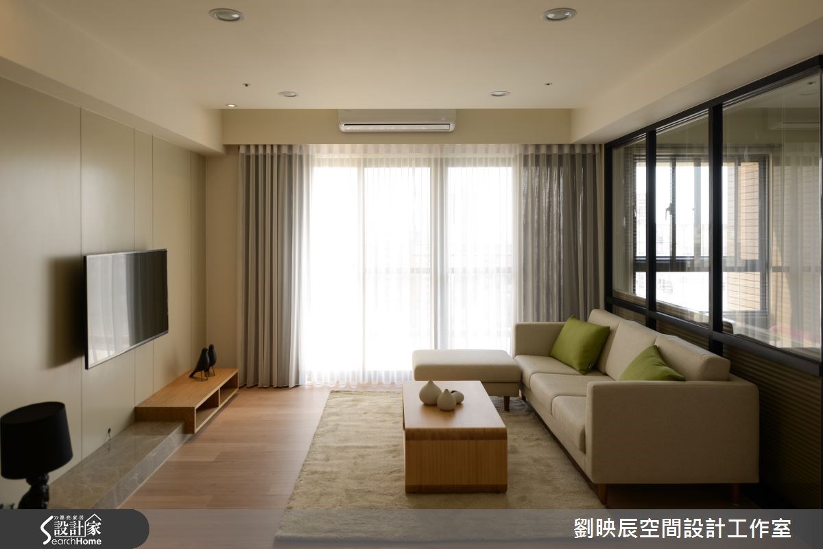 35坪新成屋(5年以下)＿現代風客廳案例圖片＿大秝空間設計/建築規劃＿劉映辰_11之1