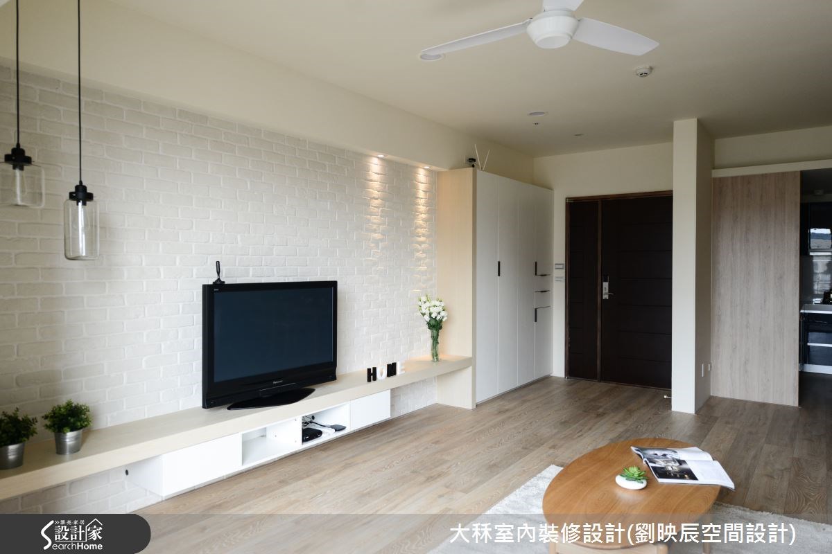 40坪中古屋(5~15年)＿北歐風客廳案例圖片＿大秝空間設計/建築規劃＿劉映辰_12之6
