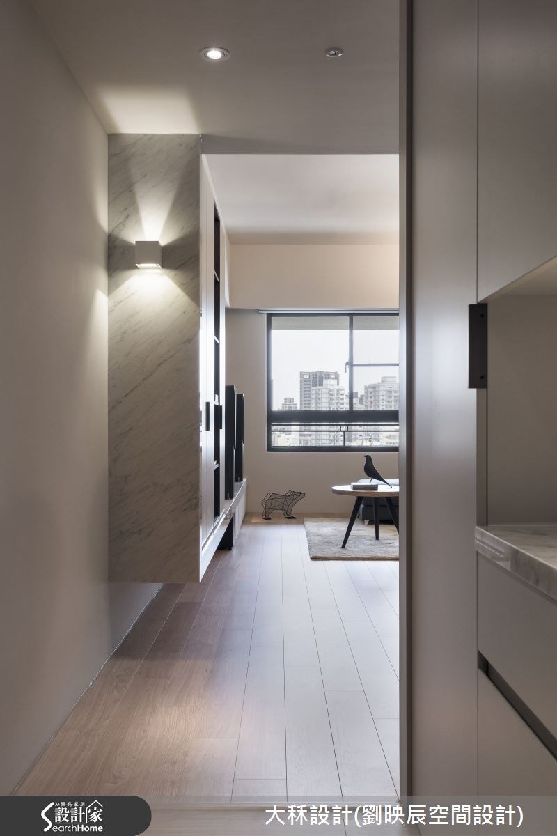 40坪新成屋(5年以下)＿現代風玄關客廳案例圖片＿大秝空間設計/建築規劃＿劉映辰_13之1