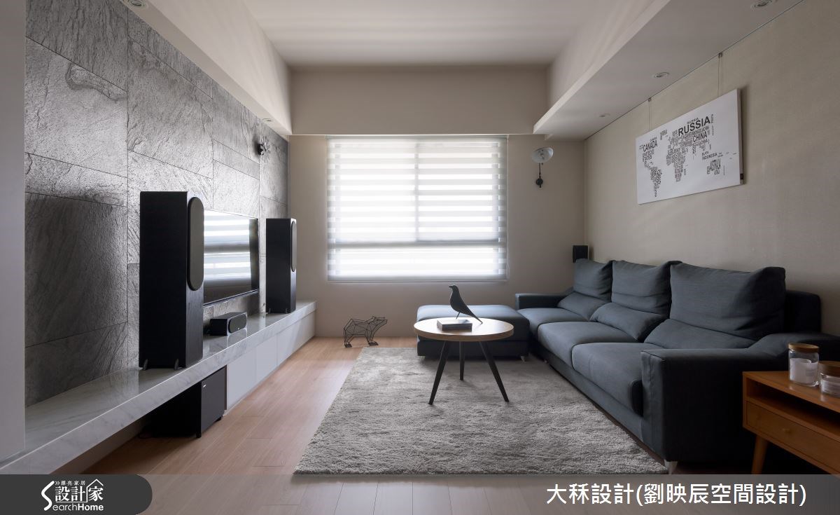 40坪新成屋(5年以下)＿現代風客廳案例圖片＿大秝空間設計/建築規劃＿劉映辰_13之2