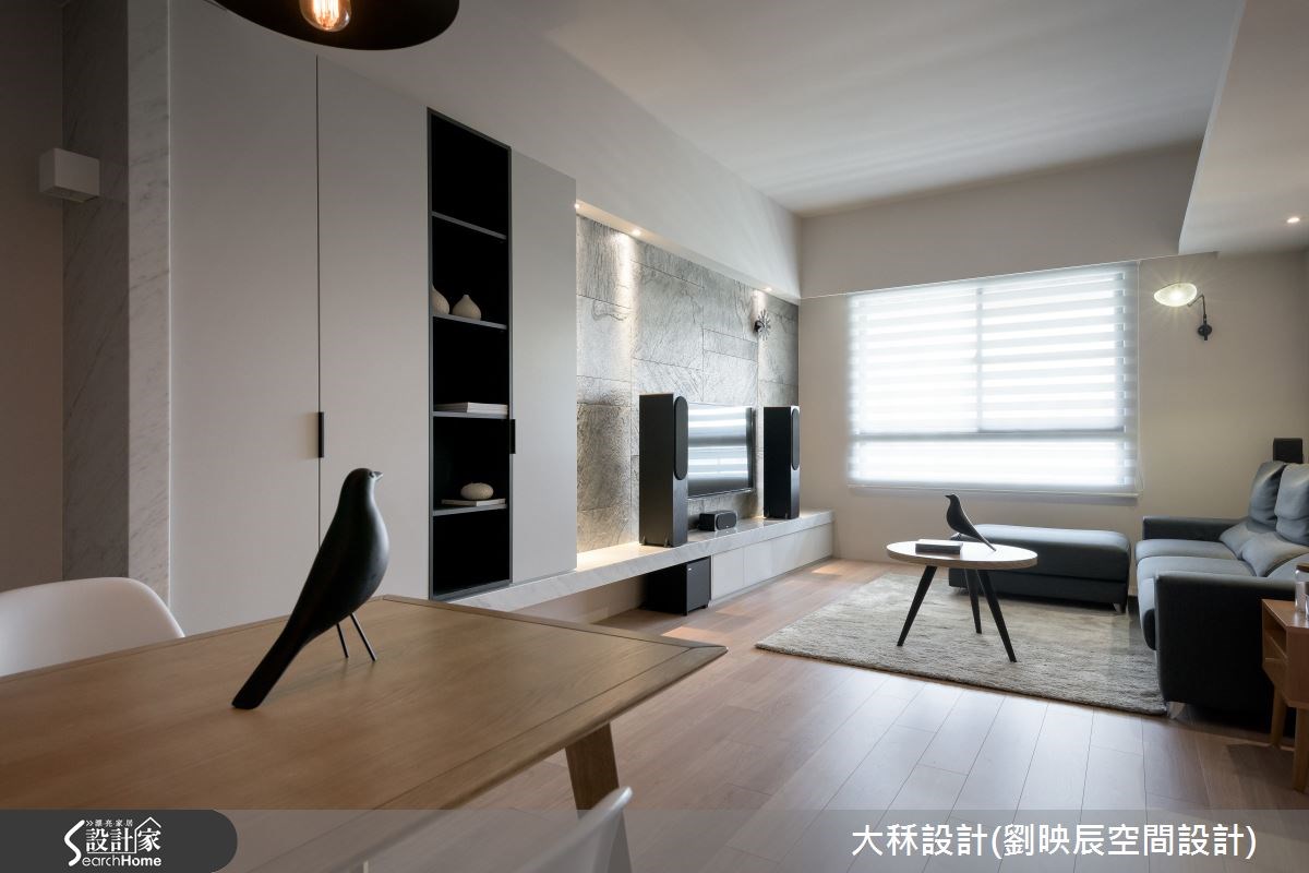40坪新成屋(5年以下)＿現代風客廳餐廳案例圖片＿大秝空間設計/建築規劃＿劉映辰_13之4