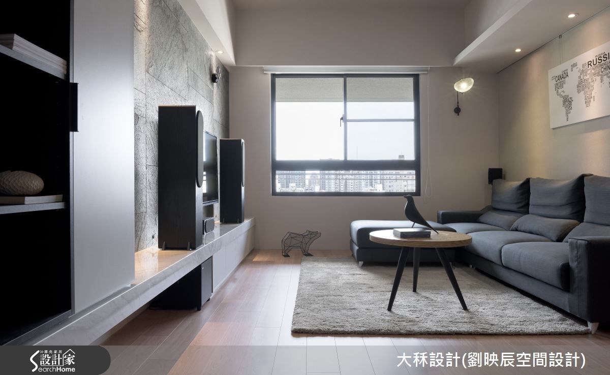 40坪新成屋(5年以下)＿現代風客廳案例圖片＿大秝空間設計/建築規劃＿劉映辰_13之7