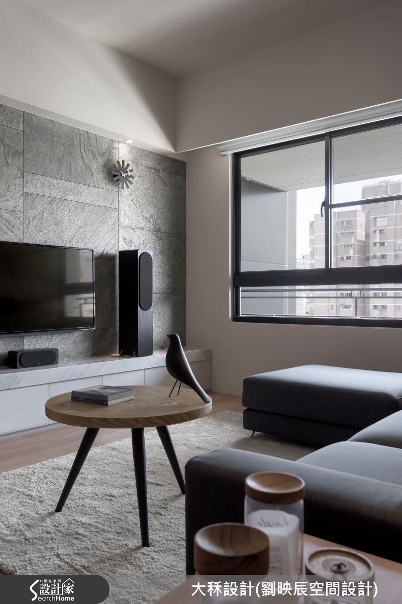 40坪新成屋(5年以下)＿現代風客廳案例圖片＿大秝空間設計/建築規劃＿劉映辰_13之8