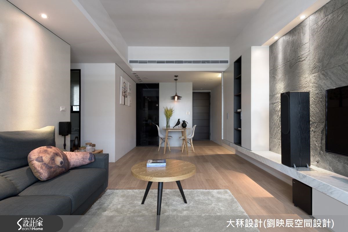 40坪新成屋(5年以下)＿現代風玄關客廳餐廳案例圖片＿大秝空間設計/建築規劃＿劉映辰_13之14