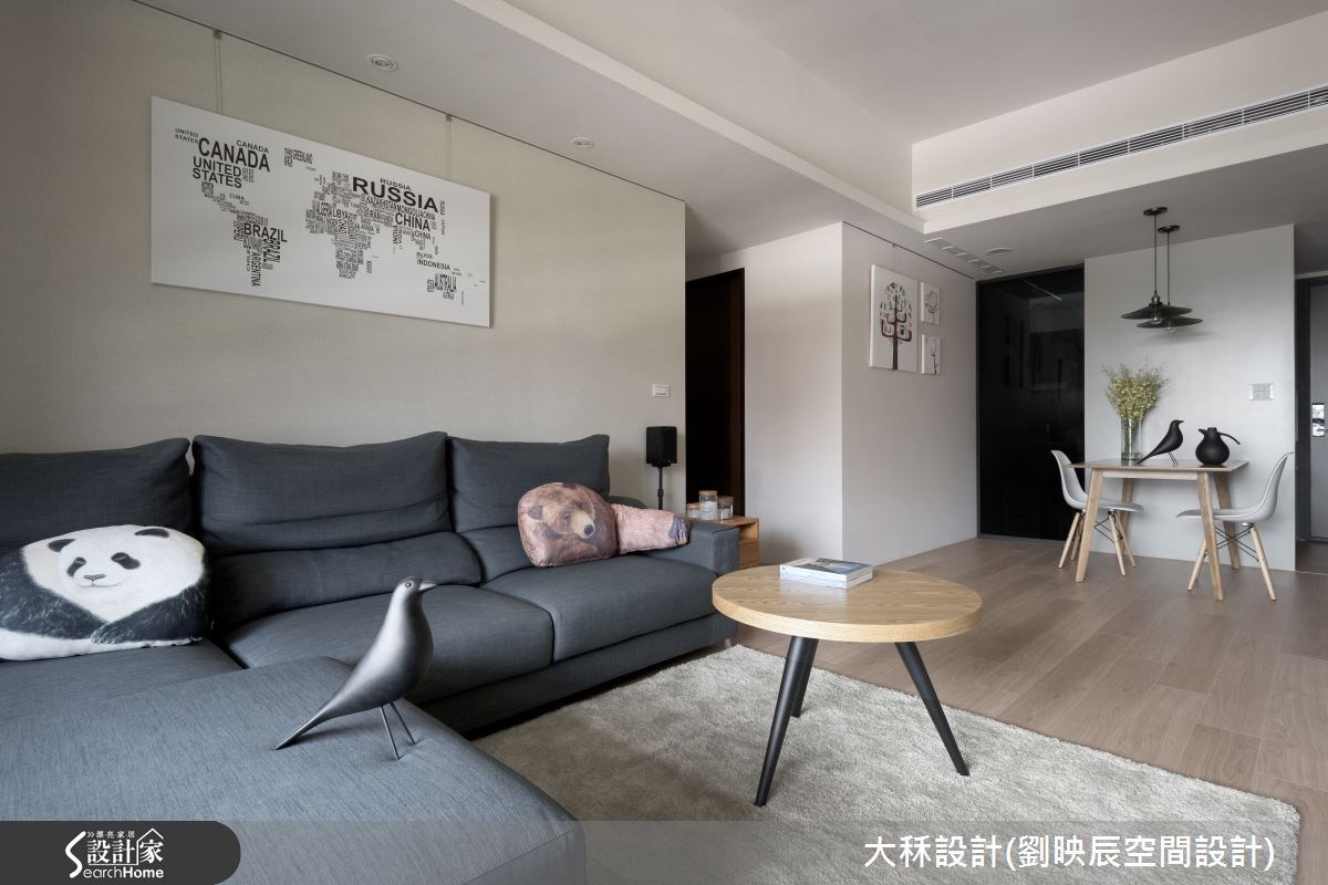 40坪新成屋(5年以下)＿現代風客廳餐廳案例圖片＿大秝空間設計/建築規劃＿劉映辰_13之15