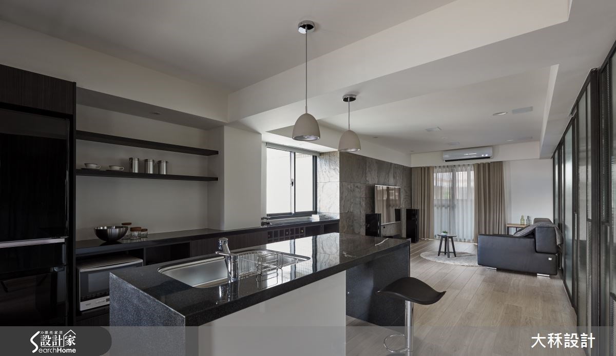 23坪老屋(16~30年)＿現代風吧檯案例圖片＿大秝空間設計/建築規劃＿大秝_14之6