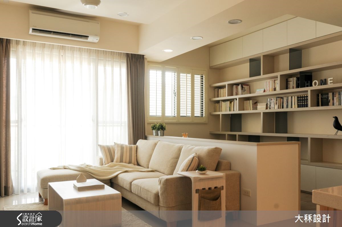 30坪新成屋(5年以下)＿北歐風客廳案例圖片＿大秝空間設計/建築規劃＿大秝_15之3