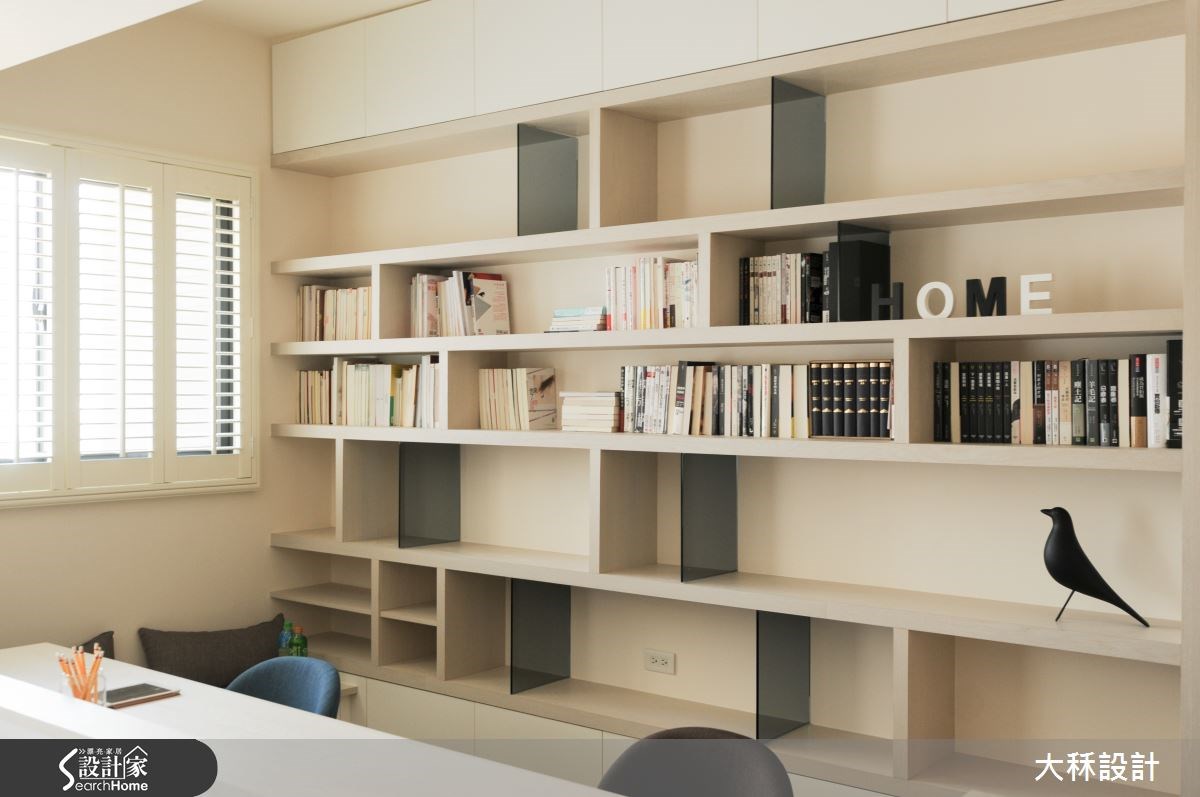 30坪新成屋(5年以下)＿北歐風書房案例圖片＿大秝空間設計/建築規劃＿大秝_15之8