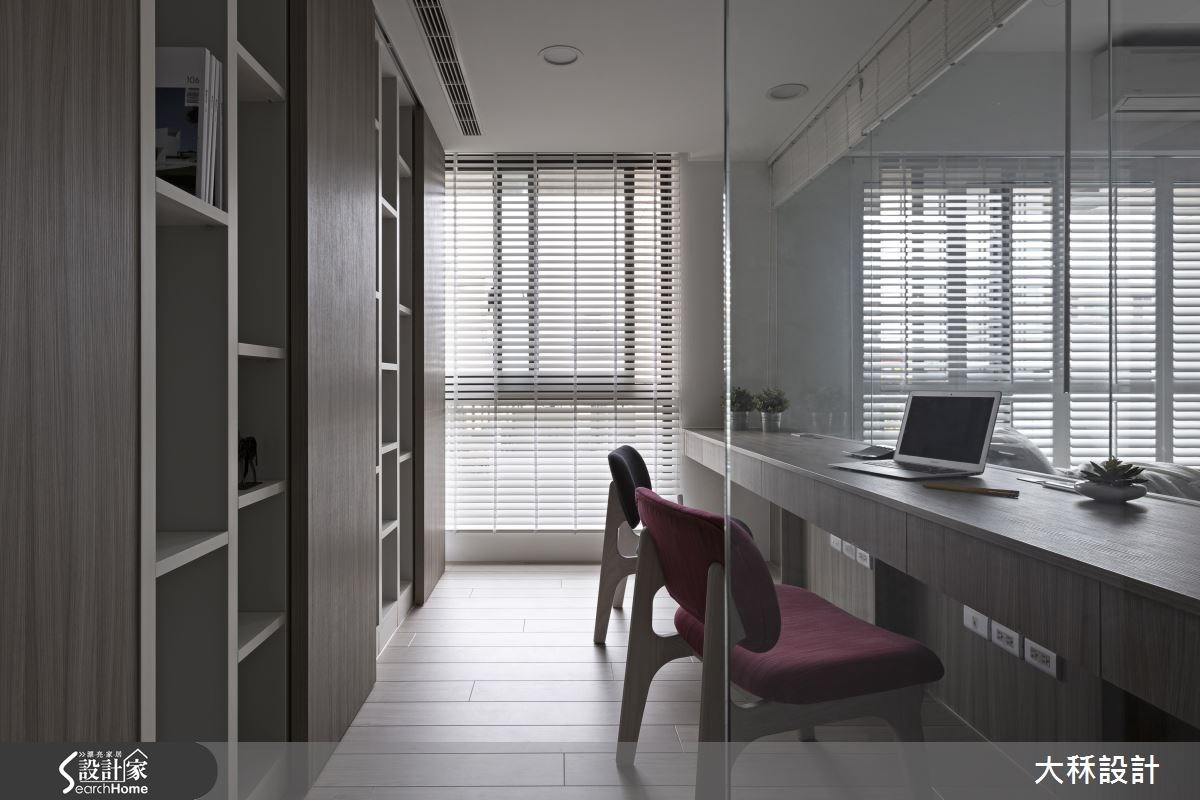 57坪新成屋(5年以下)＿現代風書房案例圖片＿大秝空間設計/建築規劃＿大秝_17之10