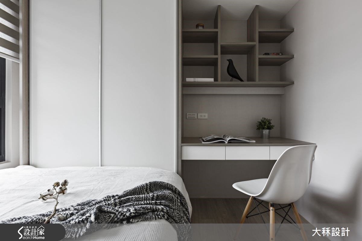 52坪新成屋(5年以下)＿現代風臥室案例圖片＿大秝空間設計/建築規劃＿大秝_18之23
