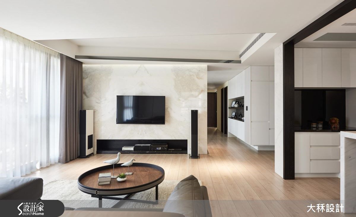 60坪新成屋(5年以下)＿現代風客廳走廊案例圖片＿大秝空間設計/建築規劃＿大秝_19之6