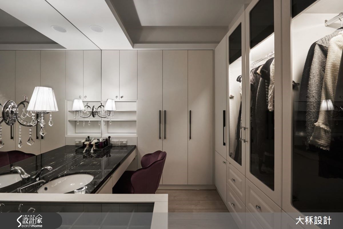 60坪新成屋(5年以下)＿現代風更衣間案例圖片＿大秝空間設計/建築規劃＿大秝_19之10