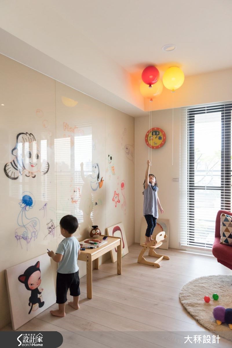 60坪新成屋(5年以下)＿現代風兒童房兒童房案例圖片＿大秝空間設計/建築規劃＿大秝_19之14