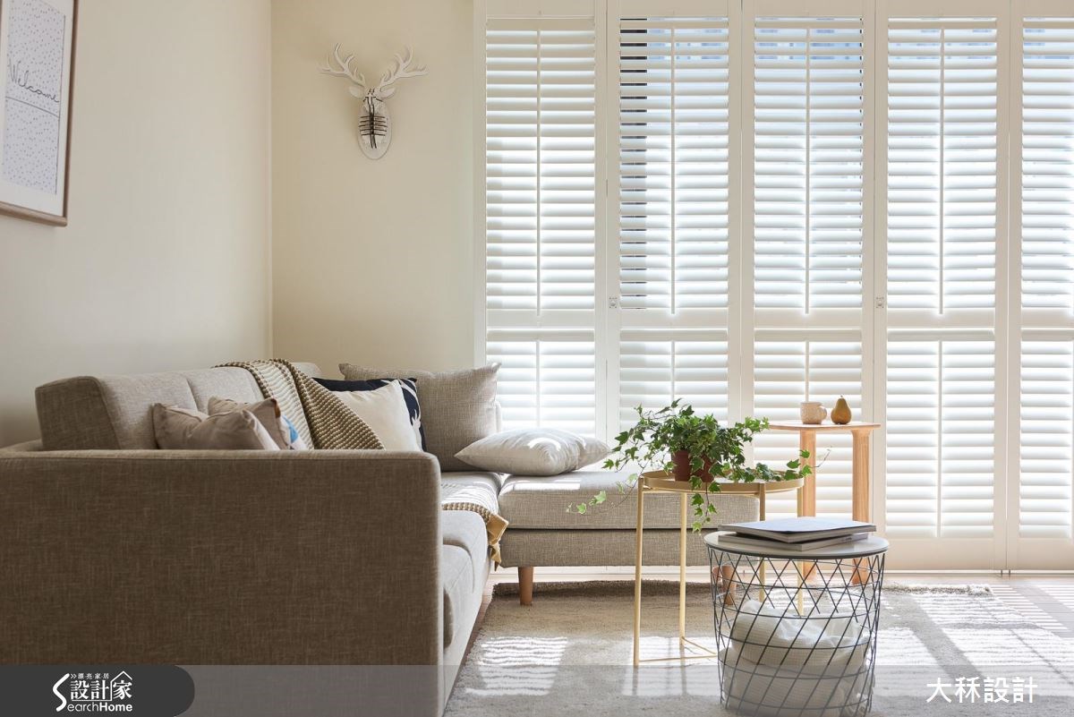 35坪新成屋(5年以下)＿北歐風客廳案例圖片＿大秝空間設計/建築規劃＿大秝_21之1