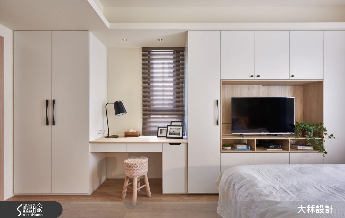 35坪新成屋(5年以下)＿北歐風臥室案例圖片＿大秝空間設計/建築規劃＿大秝_21之8