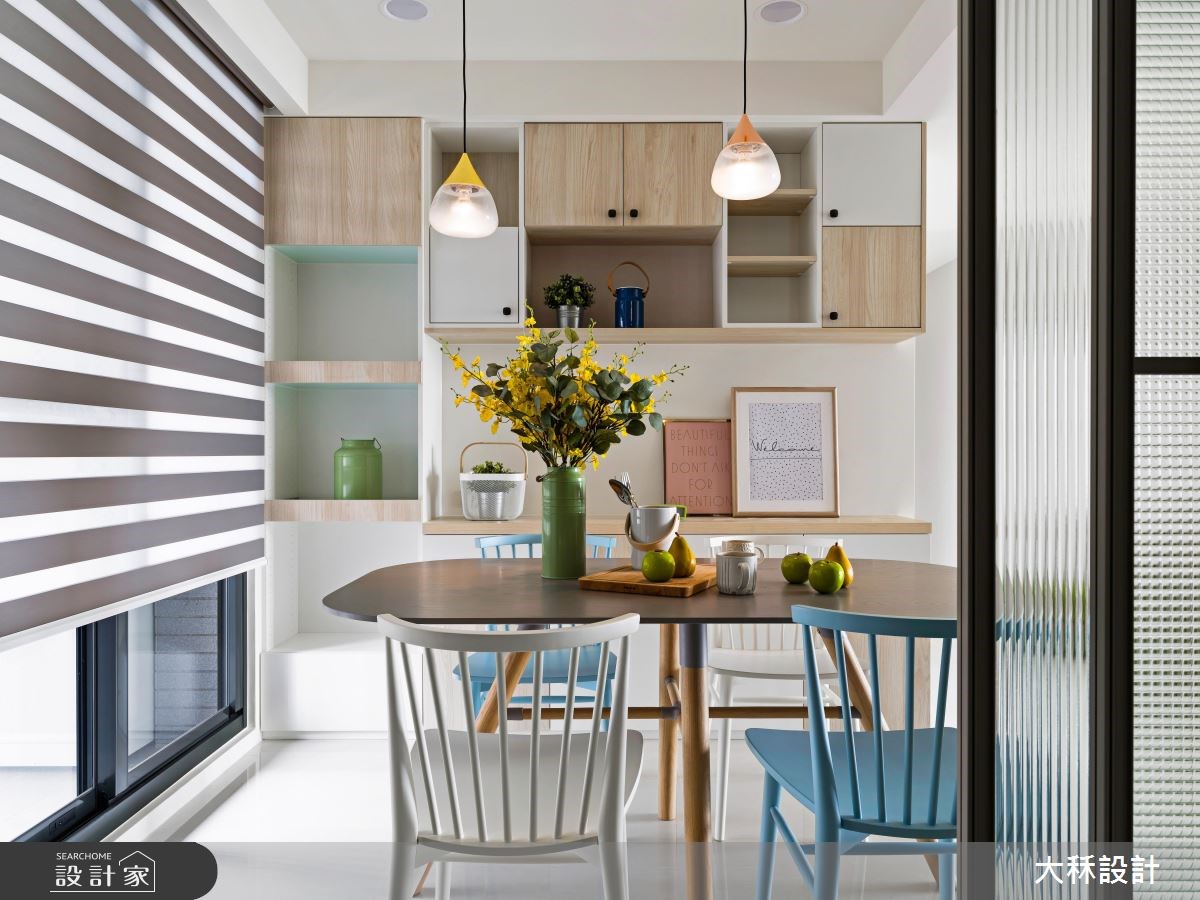 32坪新成屋(5年以下)＿北歐風餐廳案例圖片＿大秝空間設計/建築規劃＿大秝_22之9